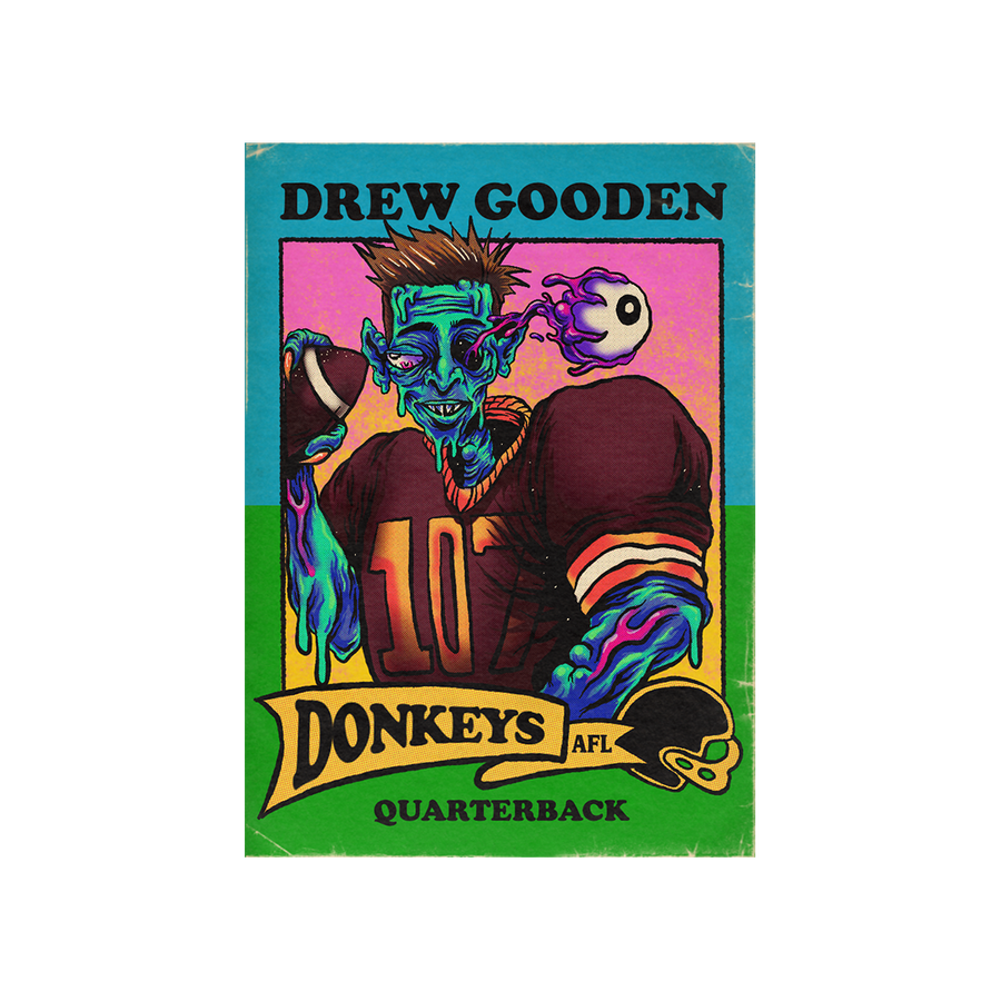 Drew Gooden Signed Trading Card