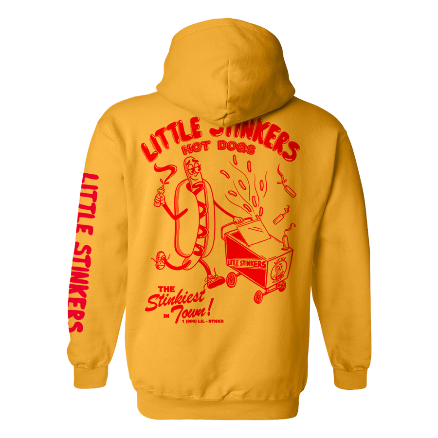 Hot Dog Stand Gold Hoodie