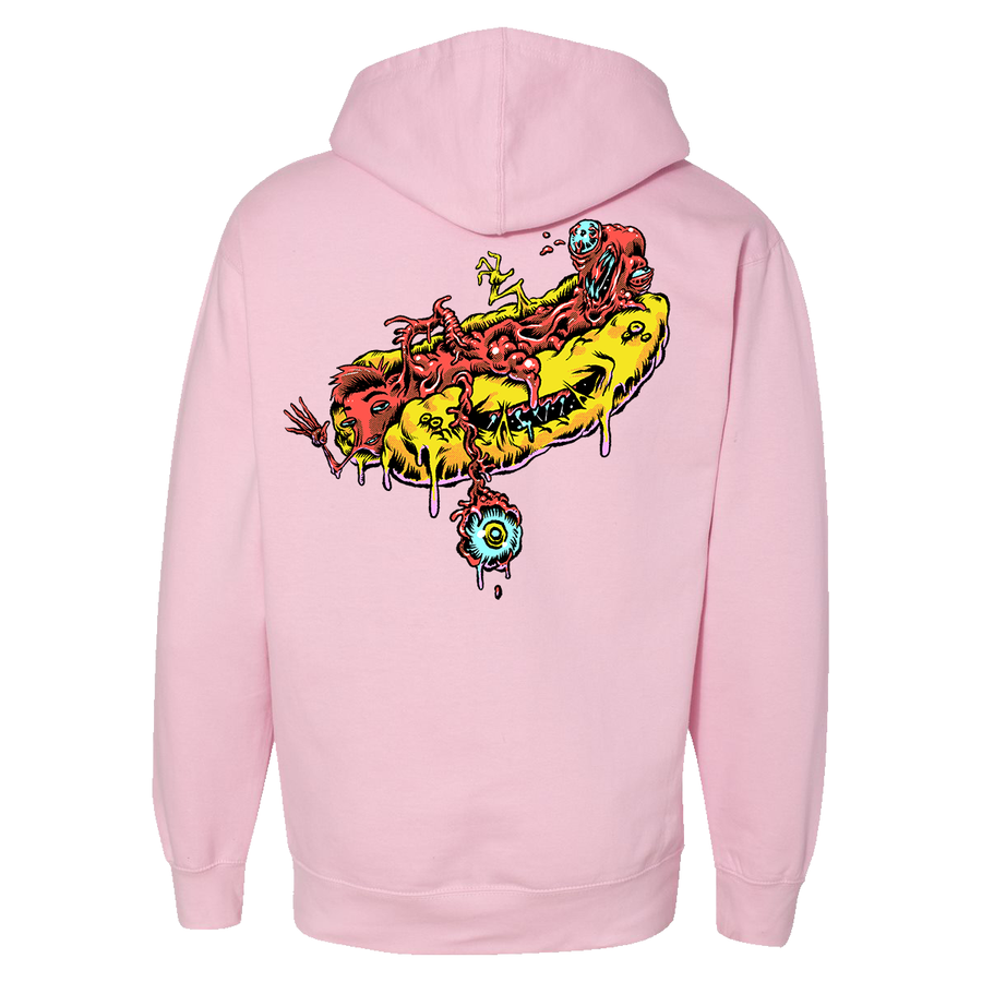 Mutant Hot Dog Pink Pullover Hoodie