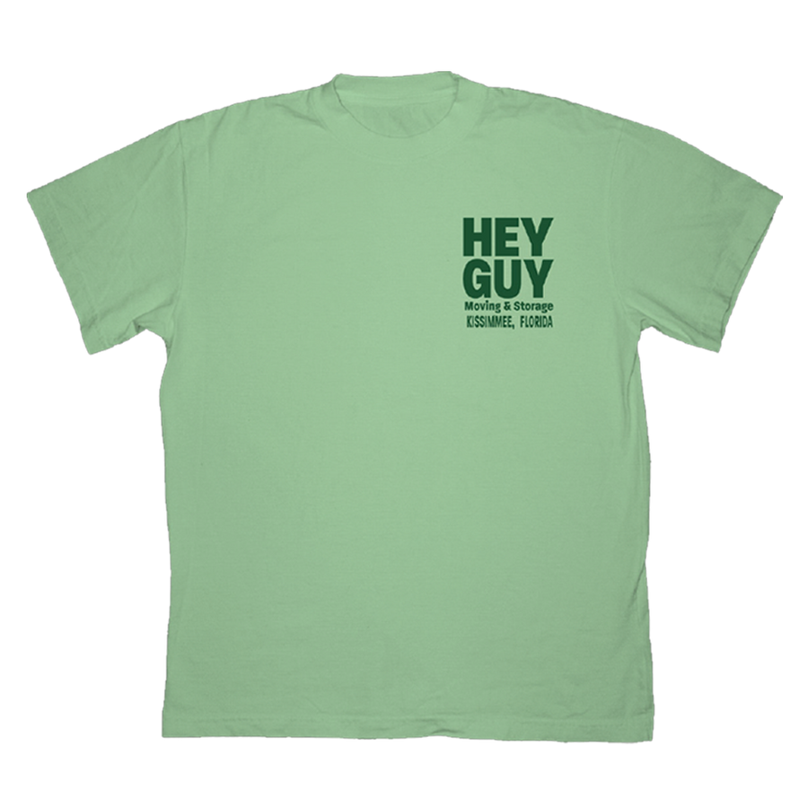 Hey Guy Moving and Storage Mint Green Tee